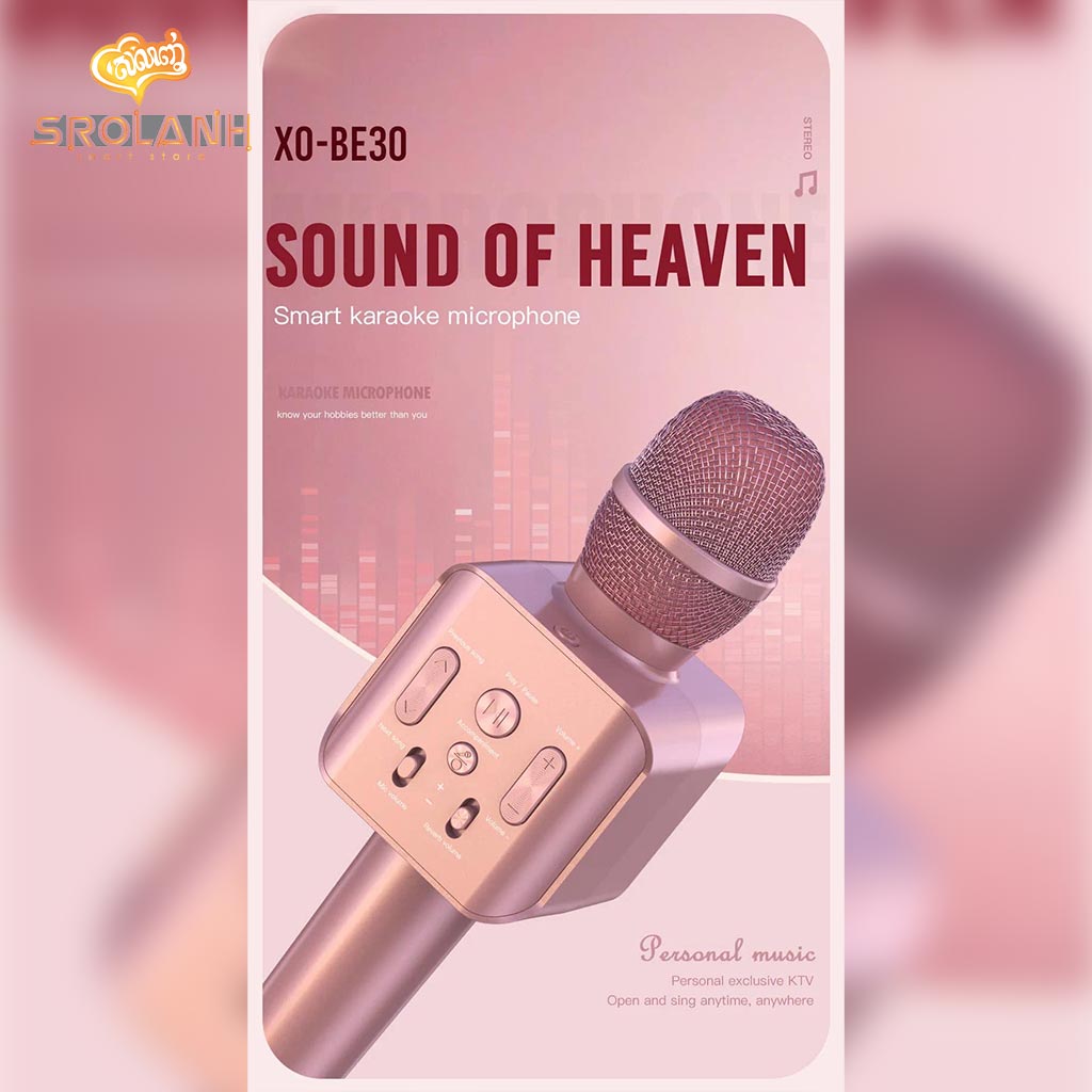 XO BE30 Smart Karaoke Microphone SROLANH